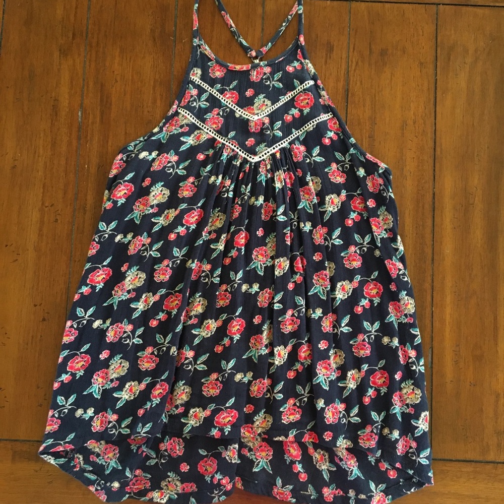 Floral Blouse Tank